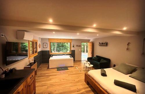 L'Esperou Apartment | Jacuzzi en forêt