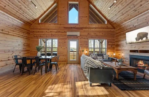 Jasper Cabin | Jasper Cabin w/Hot Tub, Fire Pit & Mtn Views