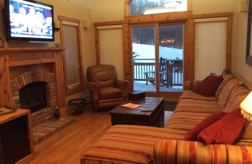 North Troy House | Jay Peak 5 Bed Townhome Ski-on Ski-off