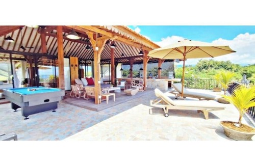 Kalisada Apartment | JOGLO HOUSE. An Open-Air Living. 2BR Apartment with Balcony, Views & Pool Table