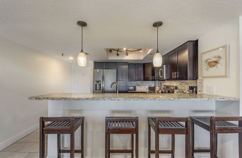 Madeira Beach Condo | John's Pass Updated 2B/2B - Beach Place #102