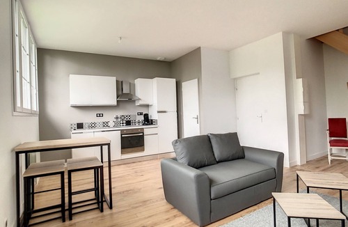 Cricqueboeuf Apartment | Joli Appartement Dans Propriété Normande Surplombant la mer