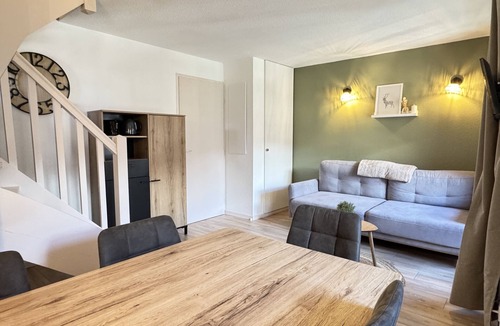 Cauterets Apartment | Joli duplex 5P. Parking & balcon