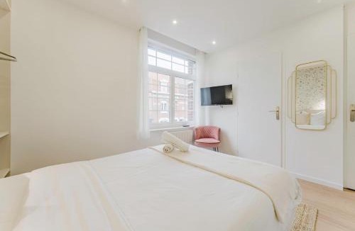 Marcq-en-Baroeul Apartment | Joli studio 20m2 cozy et équipé avec terrasse !