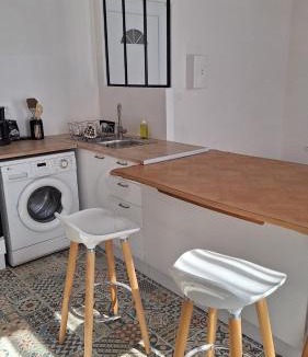 La Gare Apartment | Joli T2 lumineux et climatisé à 100m de la Gare