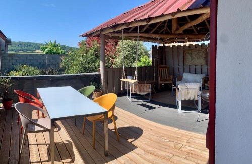 Lahontan House | Jolie maison avec très belle terrasse couverte à 10 min du centre de Salies de Bearn
