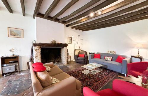 La Lande-sur-Eure House | Jolie maison de campagne jardin barbecue billard