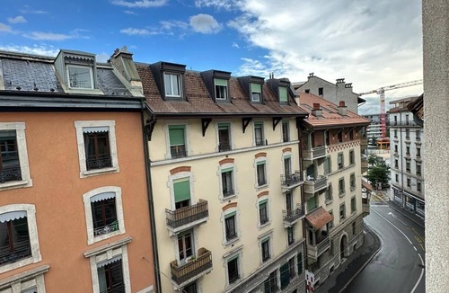 Les Eaux-Vives Apartment | Jolie Studio Équipé et Bien Placé, Proche du jet Deau de Genève