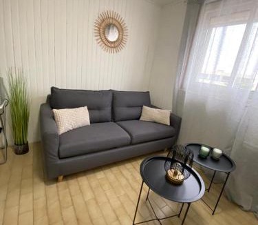 Saint-Cyprien Plage Apartment | Jolie studio avec la vue sur la mer