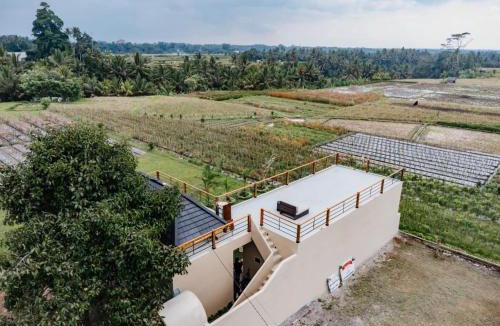 Melayang Villa | Joyluck Royal Private Villa Ubud Rice Field View
