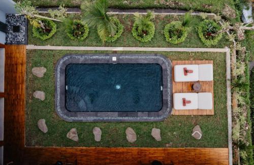 Melayang Villa | Joyluck Royal Private Villa Ubud Rice Field View