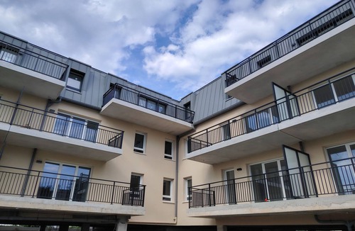 Jullouville-les-Pins Apartment | Jullouville Recent apartment 50m2 luxury residence downtown 300 m beach