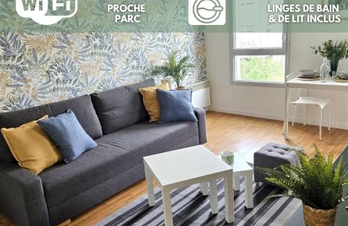 Sainte-Luce-sur-Loire Apartment | Jumanji - Proche Parc et Commodités & Wifi