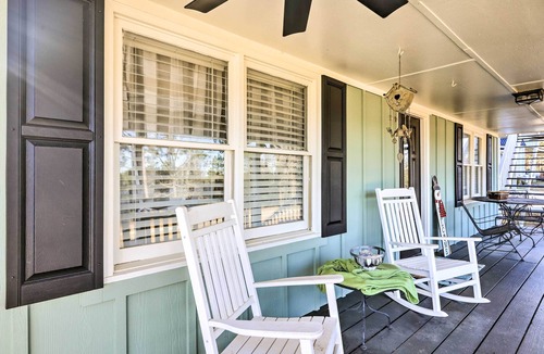 Howard House | Junction City Home: Large Yard & Deck!