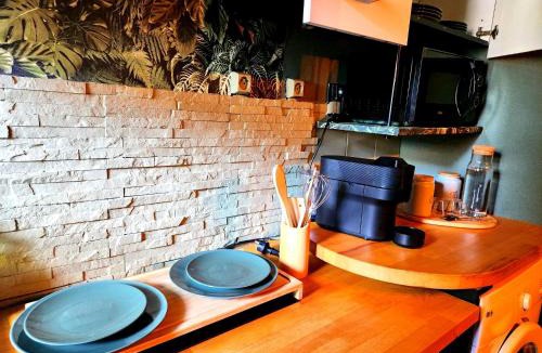 Noyon Apartment | Jungle Chic à Noyon, Hauts-de-France