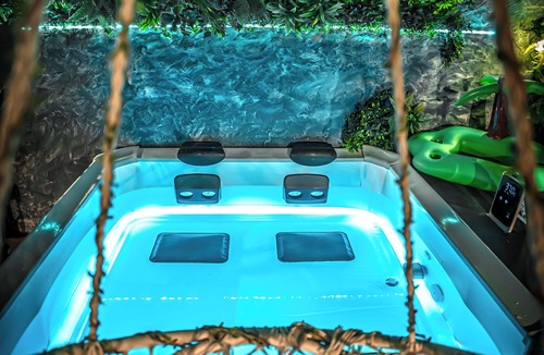 Albertville Apartment | Junglecavern - Private spa, unusual accommodation