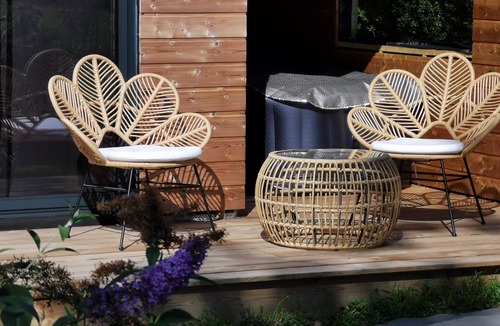 Ambon Ski Chalet | Junior suite, with terrace and spa: Lodge “La Compagnie des Indes”