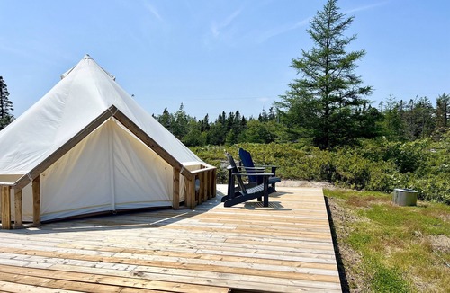 Halifax County RV Rental | Juniper Bell Tent near Peggy's Cove