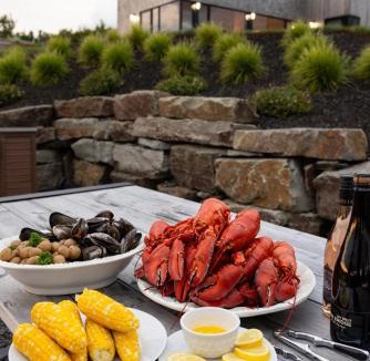 Inverness County House | Juniper - Luxury Cottage with Stunning Views, Private Hot Tub, Private Path to Beach