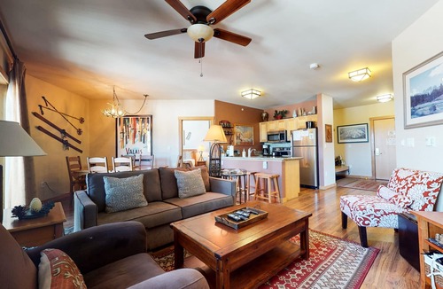 Mammoth Lakes Condo | Juniper Springs Lodge 539 Deluxe Condo Great Complex Amenities near Ski-In Ski-Out by RedAwning