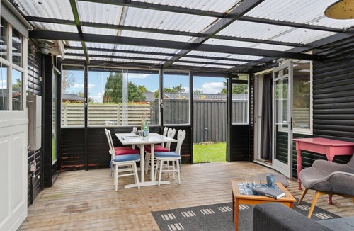 Store Fuglede House | Just a short walk from the sandy beach, this practical vacation home welcomes you.