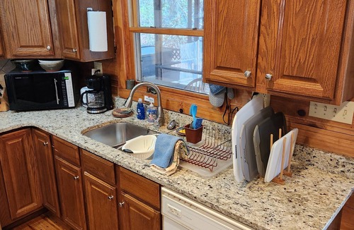 Ellijay Cabin | 'Just a Step Away' - a Secluded Cabin on Stover Creek w/Fiber Wi-Fi & Hot Tub