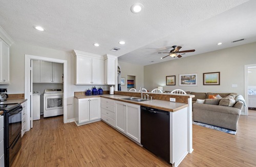 Pirates Beach West House | "Just Right" in Pirates Beach West - Family Friendly! Updated! Pet Friendly!