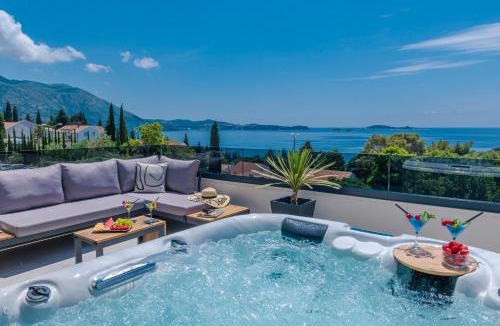 Mlini Apartment | K&N LuxApartment - Jacuzzi and Magnificent Sea view