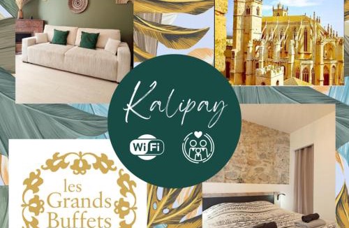 Le Bourg Apartment | Kalipay - 7 min à pied des Grands Buffets