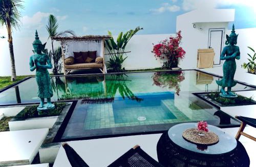 Kelating Villa | Kamalie Bali Serenity Private Villa Rice Fields ,Ocean ,Pool, jacuzzi,Rooftop and Staff