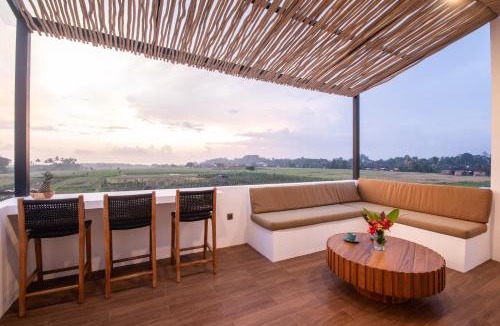 Kelating Villa | Kamalie Bali Serenity Private Villa Rice Fields ,Ocean ,Pool, jacuzzi,Rooftop and Staff