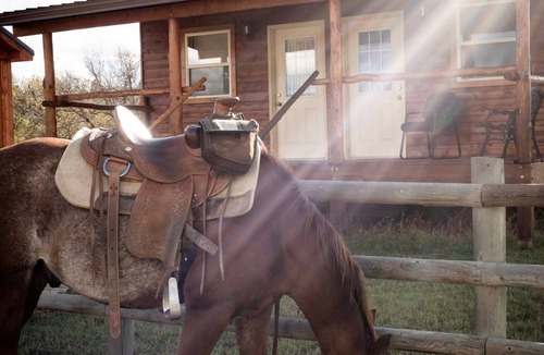 Moorcroft Cabin | Kara Creek Ranch - King Bed Cabin #8