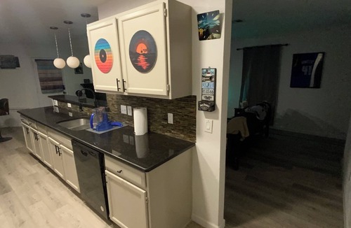 Pflugerville House | Karaoke, memorabilia, vinyl records, RGB lighting, instruments, patio!