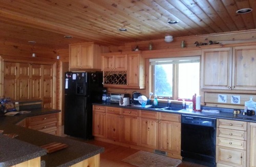 Coboconk Cottage | Kawartha Lakes Log Home Coboconk - perfect family spot, lawn, beach, and deck