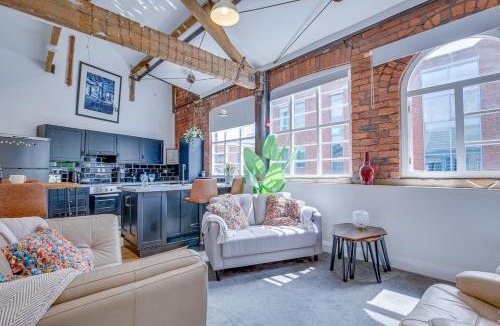 Sheffield Apartment | Kelham 2 Bed Loft - Free Parking