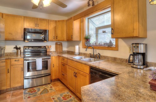 Rangeley House | Kelley - Gorgeous home tucked into the woods, just off the road, near Beaver Mountain Lake