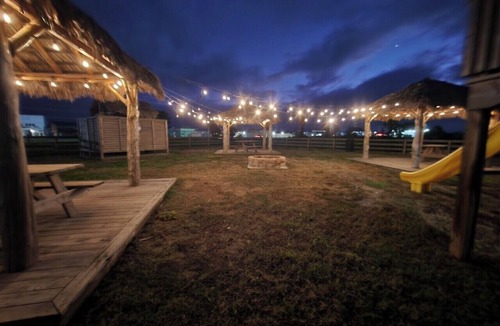 Port Bolivar House | "Ken" Beach Bunkie tiny home, Ken Bunkie beach glamping cabin