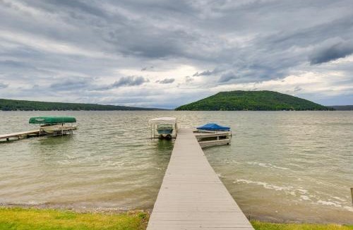 Hammondsport House | Keuka Lake Cabin w/Boat Dock Access & Fire Pit!