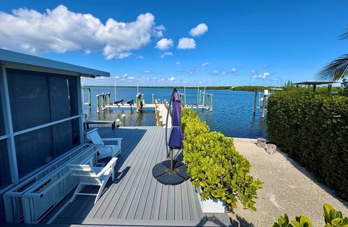 Sexton Cove Estates House | Key Largo Sunset - Bayside open water - Tropical inspired 3 bed/2 bath