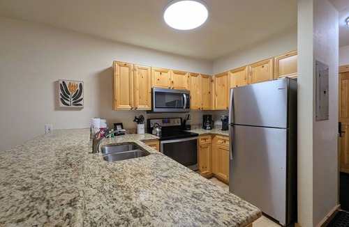 Mountain House Condo | Keystone Retreat | Balcony w/Views & Hot Tubs