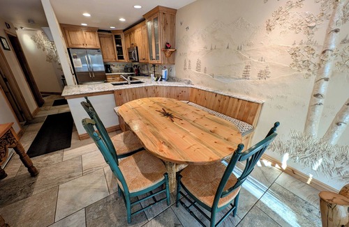 Mountain House Condo | Keystone Summer Stay | Balcony & River Views