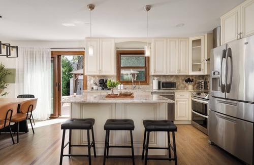 Wasco House | Kid-Friendly Stylish 4BR Retreat: Game Room, Pergola, Fire Pit, Yard & WFH Desk!