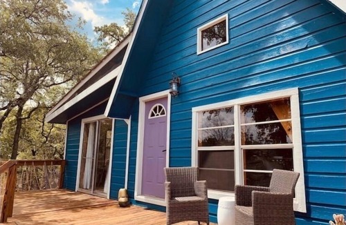 San Marcos Cottage | Kind Of Blue - A Hill Country Cottage