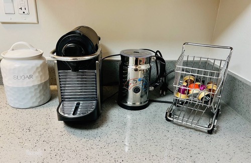 Santa Clara Condo | King bedroom with full amenities