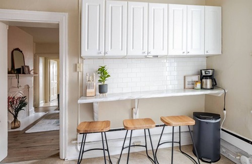 Lower Lawrenceville Apartment | King/Queen - Steps to Butler