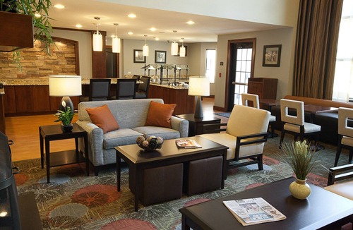 Sterling Heights Apartment | King Studio. Free Breakfast Buffet & Pool Access Included!