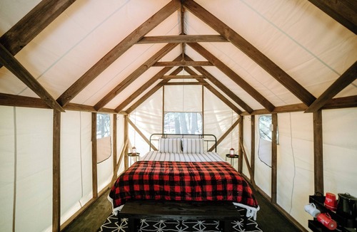 Beaver Bay RV Rental | King Tent Site - Lower Loop - Wilderness Without the Work!