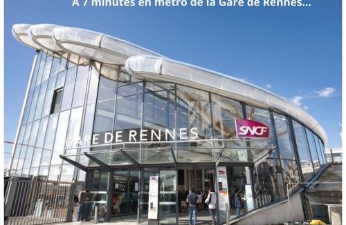 Nord-Saint-Martin Apartment | KingDom, joli studio RENNES Anatole France
