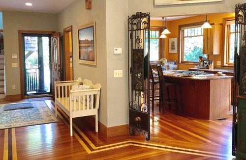 Jamestown House | Kismet Secluded Shingle Style Home with Pool, Koi Pond