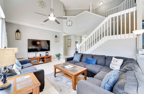 Crescent Lakes House | Kissimmee Home: Pool, Game Room & Lake Views!